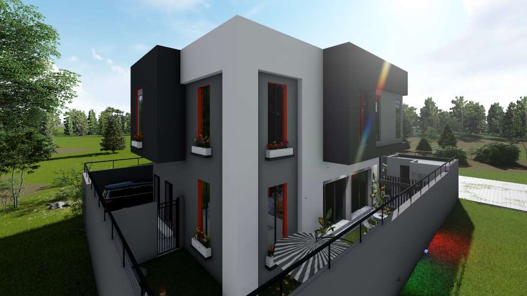 Proposed Design for Residential Court for BlackVille Projects