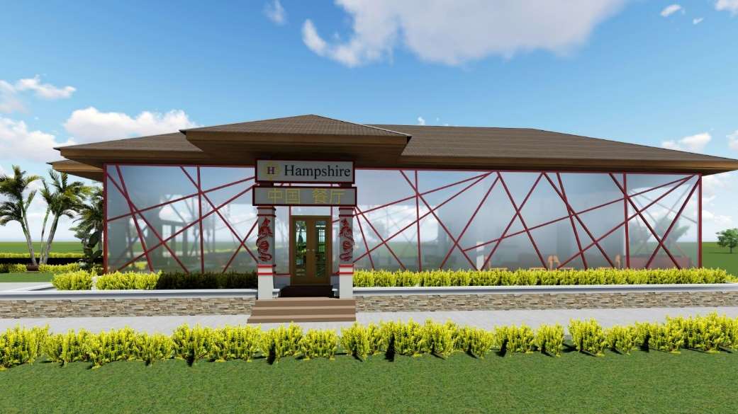 Proposed Design for Hotel Resort, Miller Estate